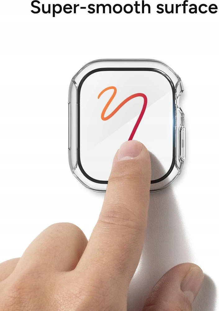 „Zagg ZAGG InvisibleShield Glass Elite 360“ – apsauginis stiklas, skirtas „Apple Watch Series 10“ (42 mm) laikrodžiui