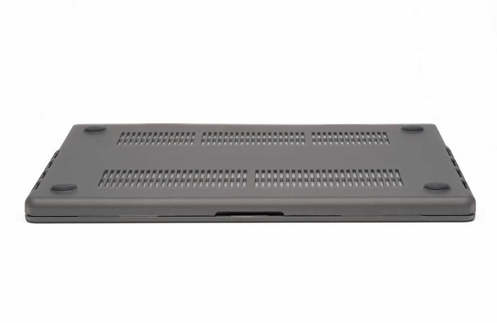 Zagg Hardshell, skirta MacBook Pro 16" M4/M3/M2/M1, dūmų spalvos