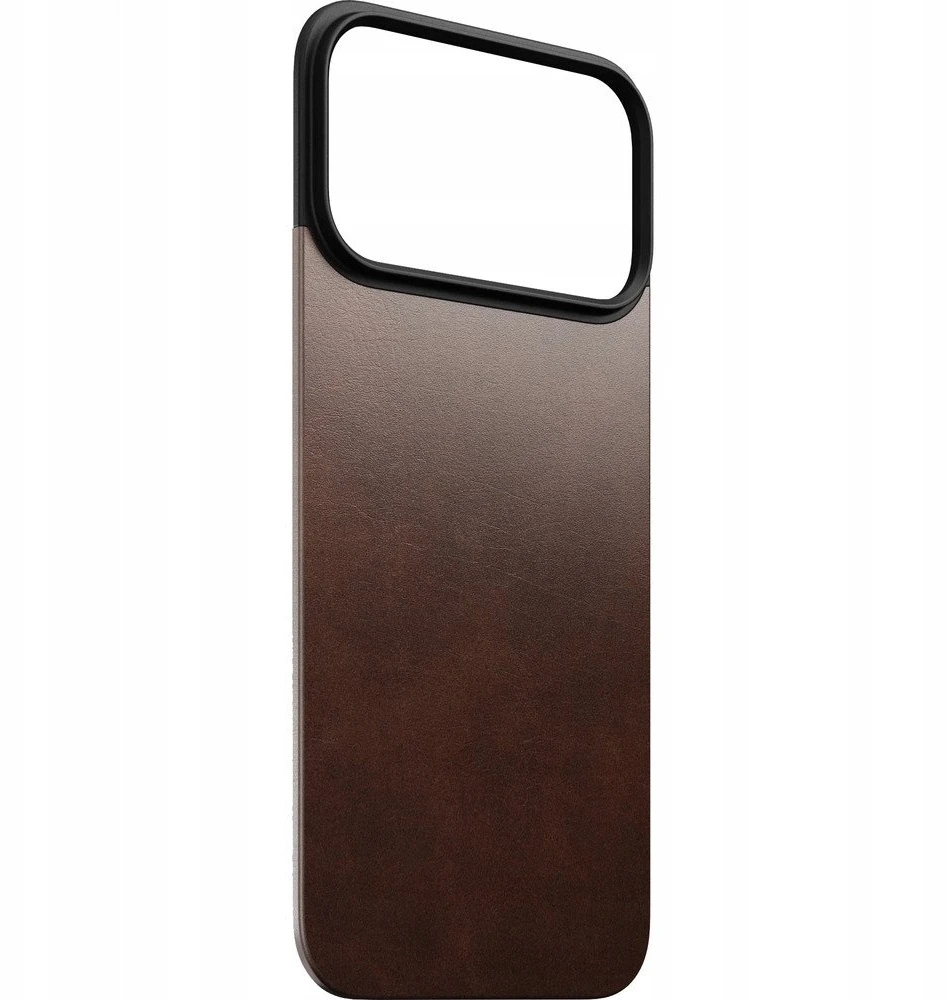 „Nomad“ magnetinis odinis dėklas, kaimiško stiliaus rudas (Horween), „Magsafe“ – „iPhone 17 Pro Max“