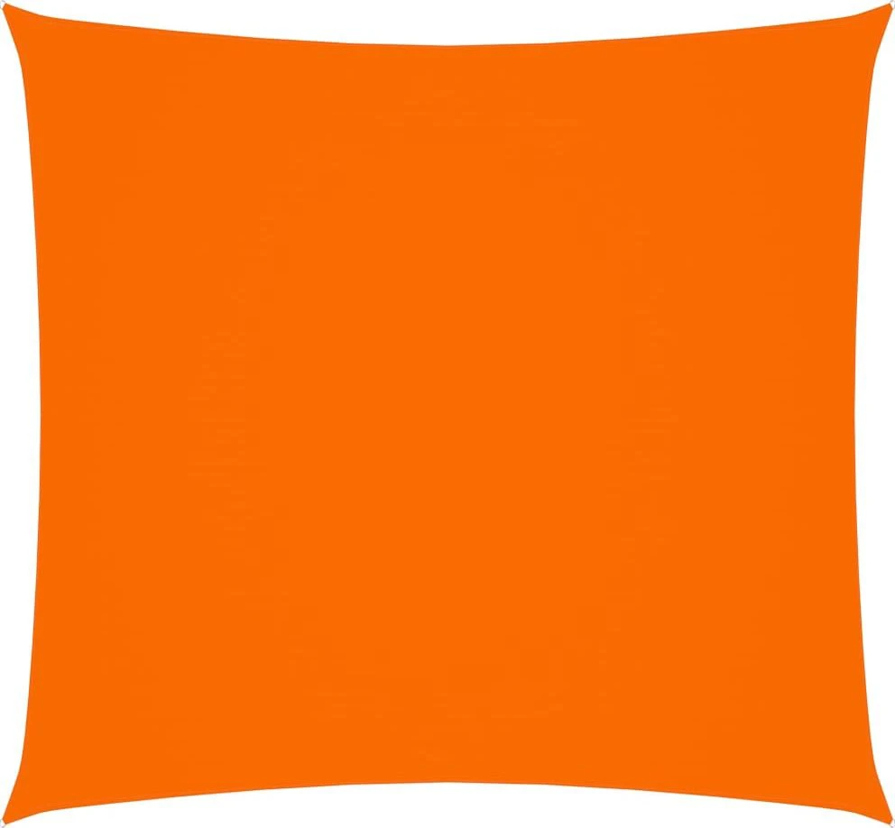 Uždanga nuo saulės, oranžinė,5x5m, oksfordo audinys, kvadratinė