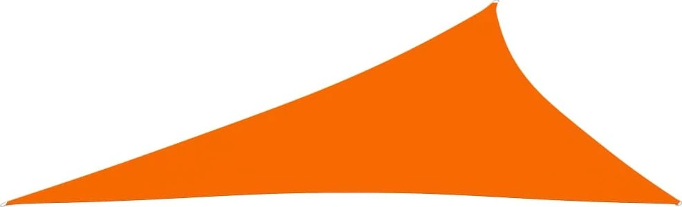 Uždanga nuo saulės, oranžinė,3x4x5m, oksfordo audinys, trikampė