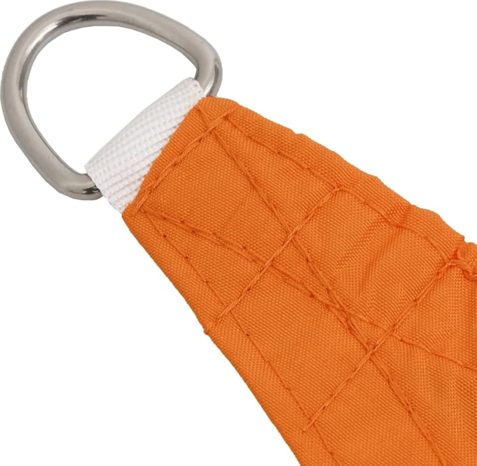 Uždanga nuo saulės, oranžinė,3x4x5m, oksfordo audinys, trikampė