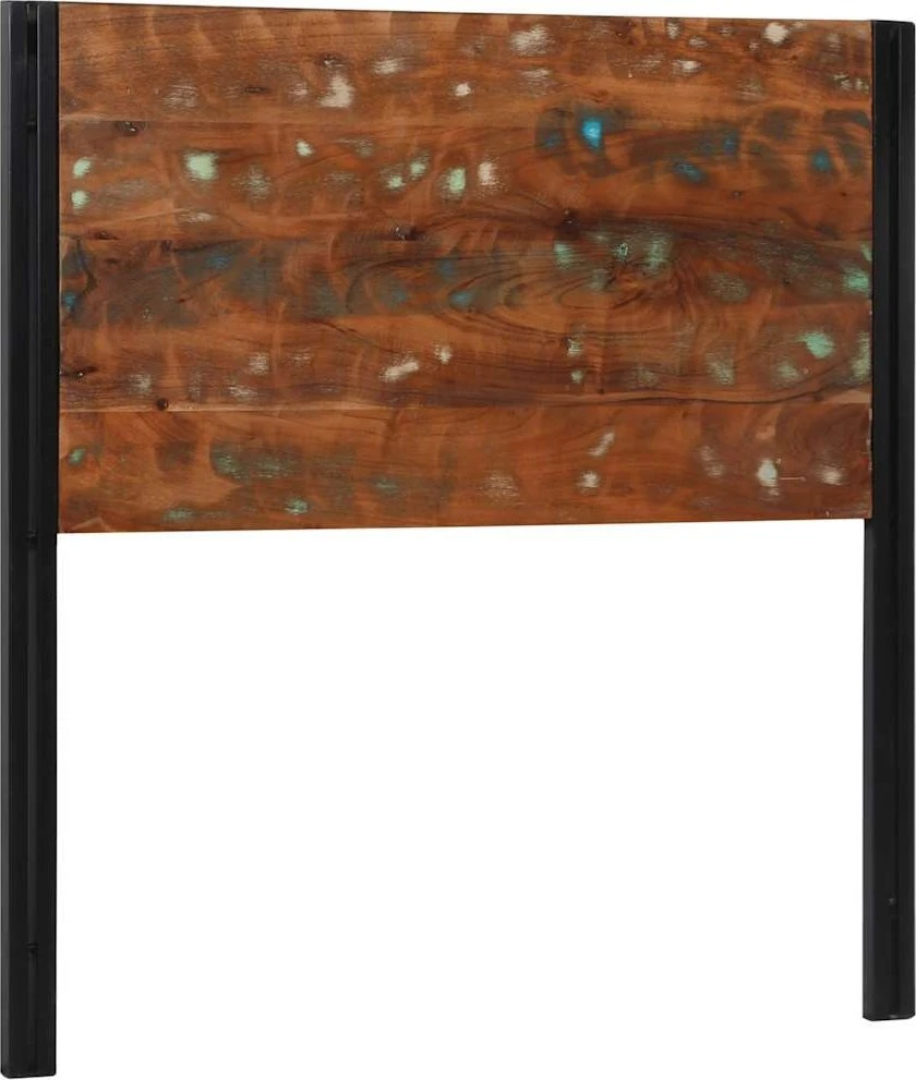 Lovos galvūgalis, 100 cm, perdirbtos ir geležinės medienos masyvas