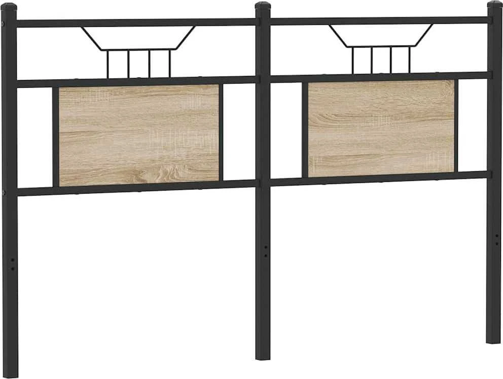 Pakaitinis galvūgalis Sonoma ąžuolas 150 cm Mediena ir plienas