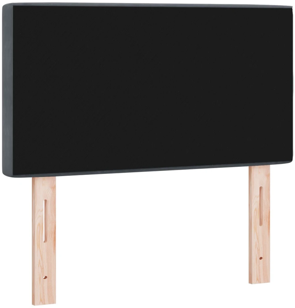 Galvūgalis Tamsiai pilka 80 cm Aksomas
