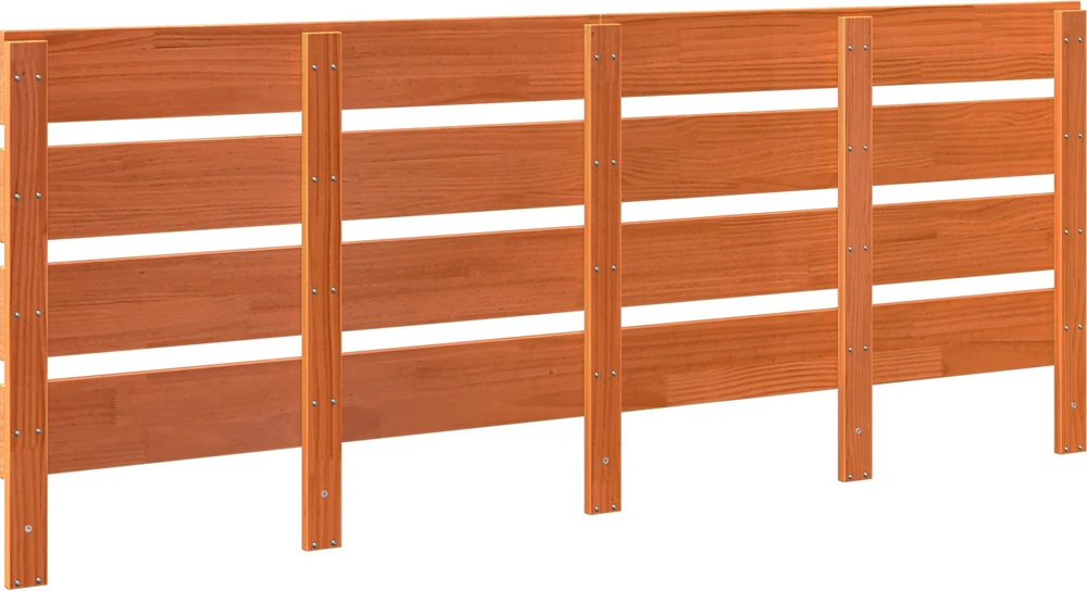 Galvūgalis Vaško ruda 200,5 x 3 x 80 cm Kietos pušies mediena