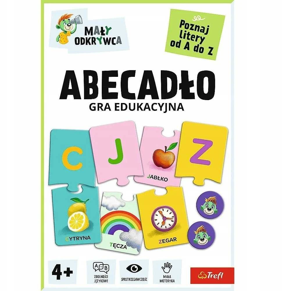 Trefl Edukacinė dėlionė vaikams Abėcėlė Mažasis Tyrinėtojas