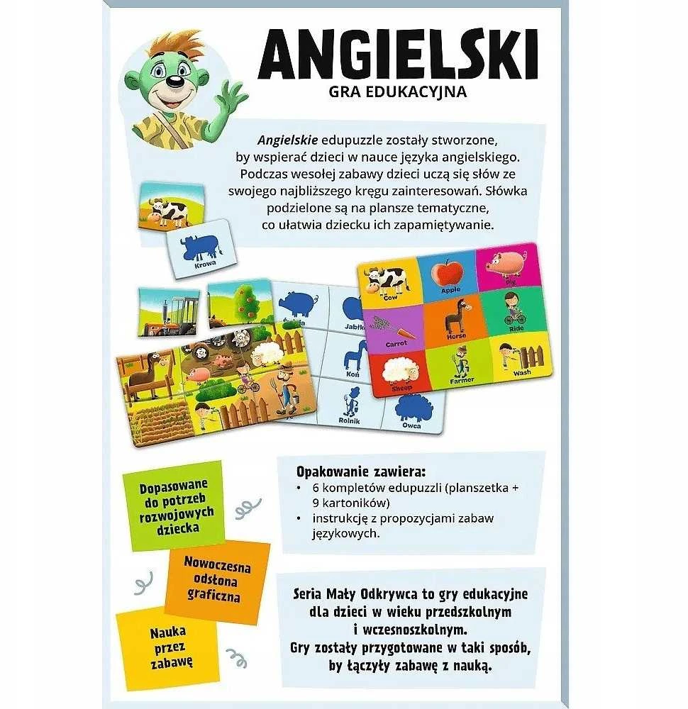 Trefl Edukacinė Dėlionė Mažasis Atradytojas