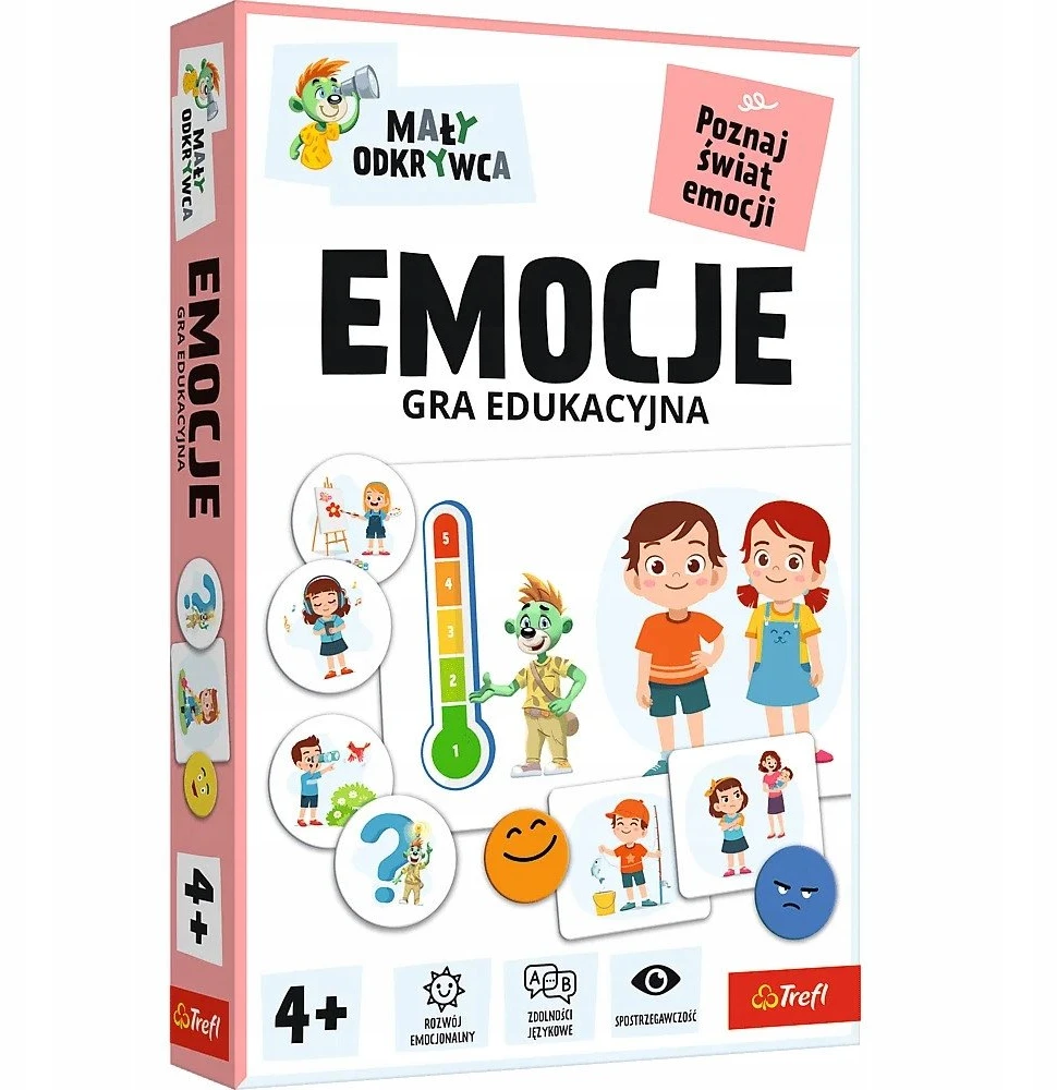 TREFL 02804 Emocijų žaidimas / Mažasis tyrinėtojas