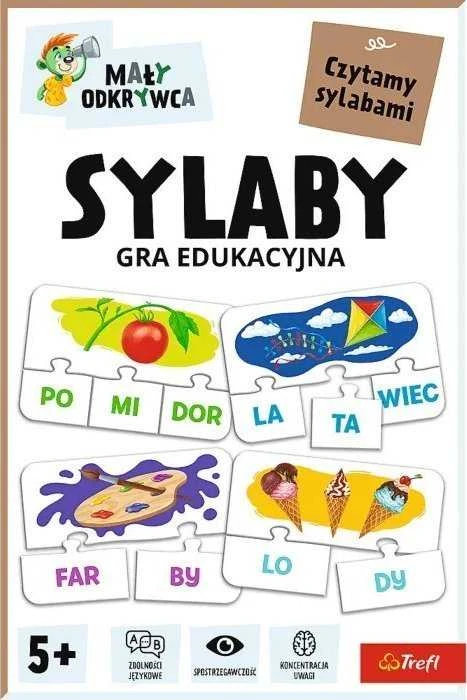 Žaidimas Syllables / Little Explorer / Treflik Family 02813