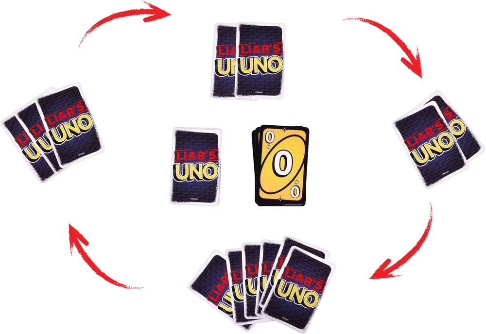 Kortos Mattel UNO LIAR'S