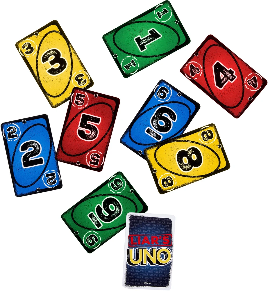 Kortos Mattel UNO LIAR'S