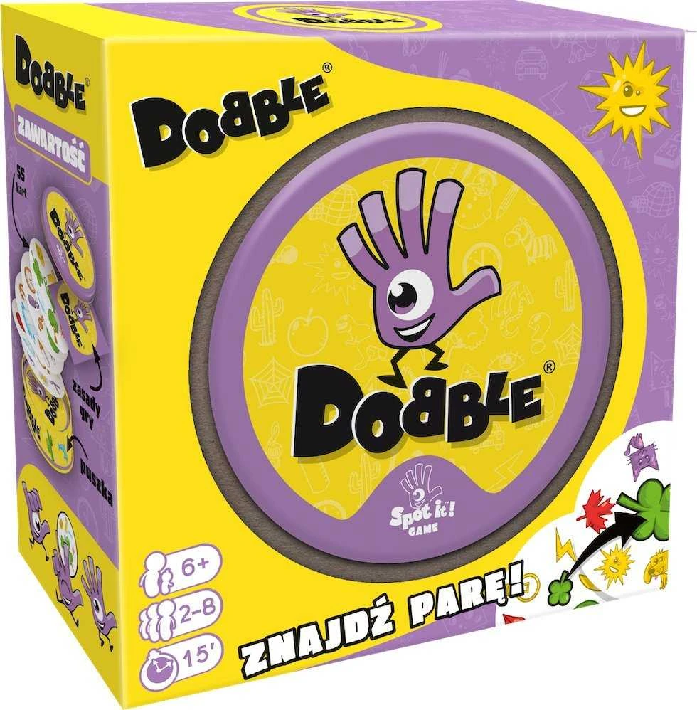 Rebel Dobble Classic Eco PL kortų žaidimas – apvalios žaidimo kortos GR0749
