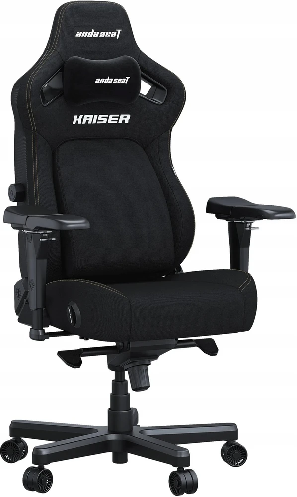 Žaidimų kėdė AndaSeat Kaiser 4 L | spalva: juoda
