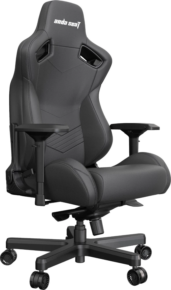 Žaidimų kėdė AndaSeat Kaiser 2 XL, PVC oda, juoda