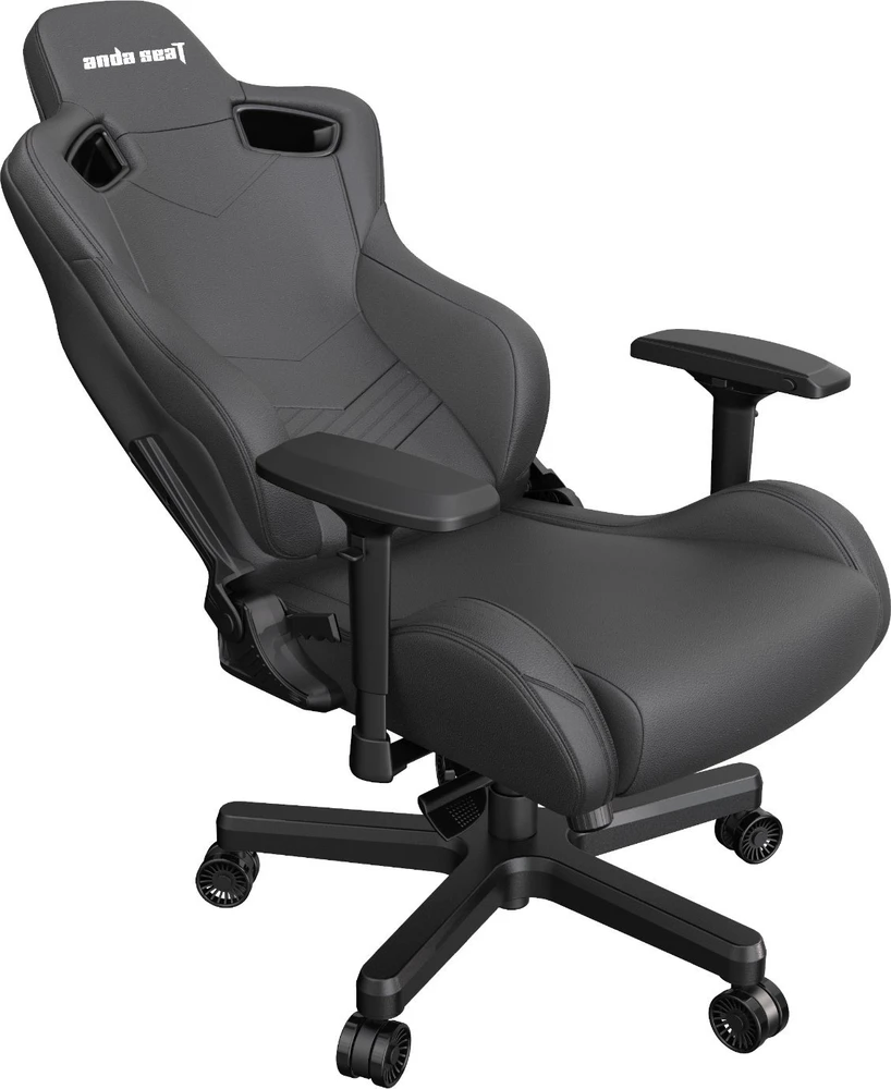 Žaidimų kėdė AndaSeat Kaiser 2 XL, PVC oda, juoda