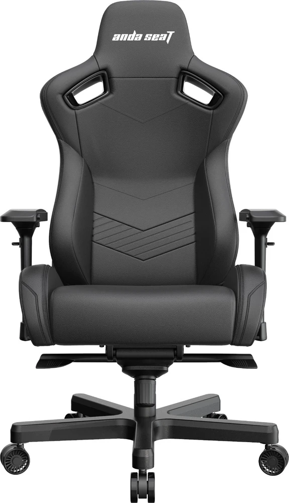 Žaidimų kėdė AndaSeat Kaiser 2 XL, PVC oda, juoda