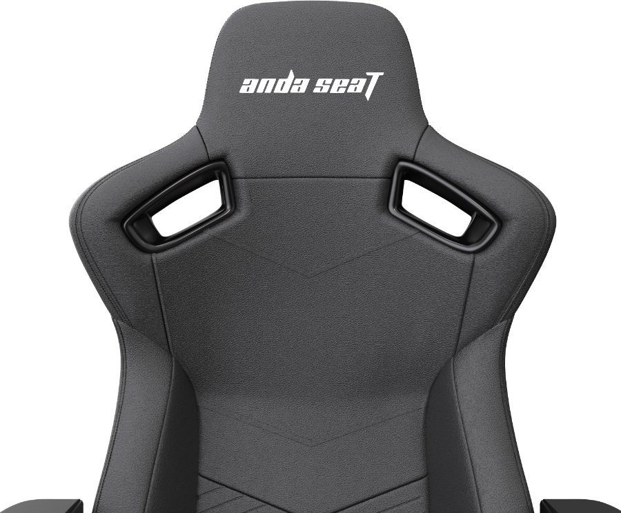 Žaidimų kėdė AndaSeat Kaiser 2 XL, PVC oda, juoda