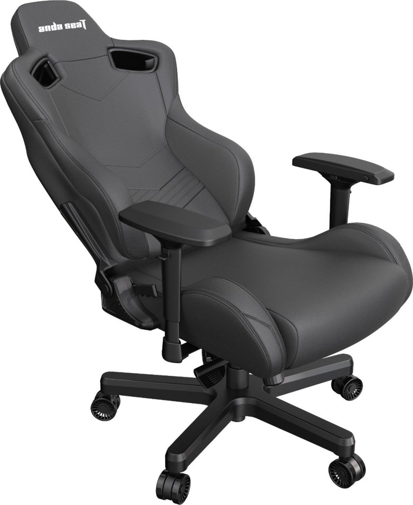 Žaidimų kėdė AndaSeat Kaiser 2 XL, PVC oda, juoda