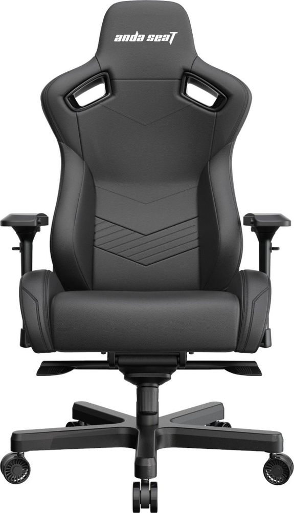 Žaidimų kėdė AndaSeat Kaiser 2 XL, PVC oda, juoda