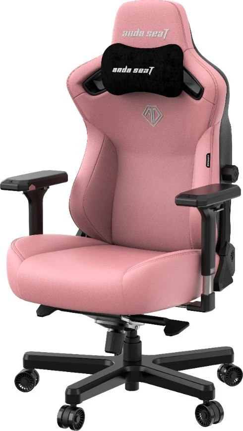 Žaidimų kėdė AndaSeat Kaiser 3 L, Juoda, PVC oda