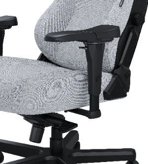Žaidimų kėdė AndaSeat Kaiser 3 PRO XL, pilkos spalvos, medžiaga: audinys