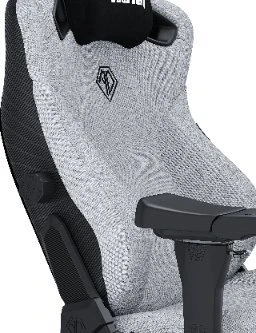 Žaidimų kėdė AndaSeat Kaiser 3 PRO XL, pilkos spalvos, medžiaga: audinys
