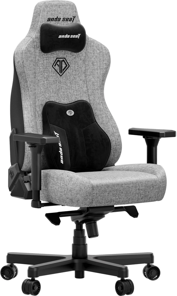 Žaidimų kėdė AndaSeat Kaiser 3E XL, Pilkos spalvos