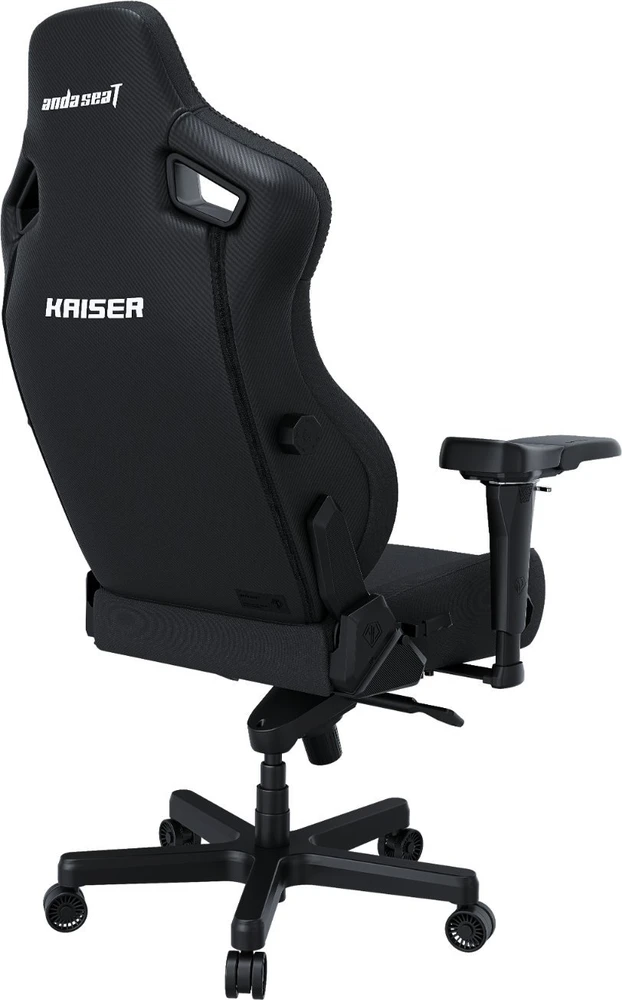 Žaidimų kėdė AndaSeat Kaiser 4 L | spalva: juoda