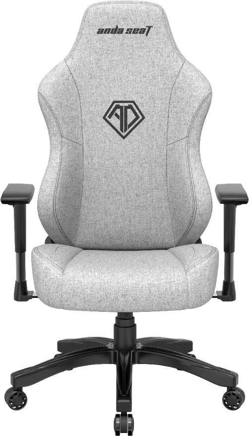Žaidimų kėdė AndaSeat Phantom 3 L, pilkos spalvos, medžiaga: audinys