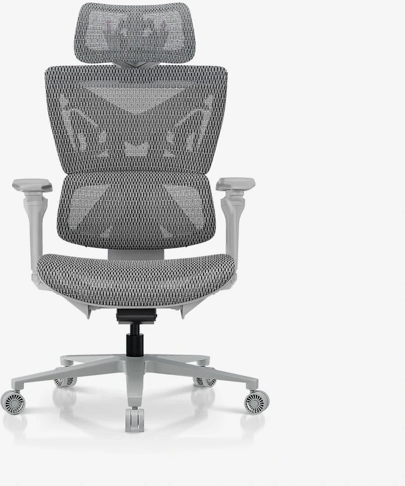 Žaidimų kėdė AndaSeat X-Air Pro XL, Pilka su melsvos-rožinės spalvos akcentais
