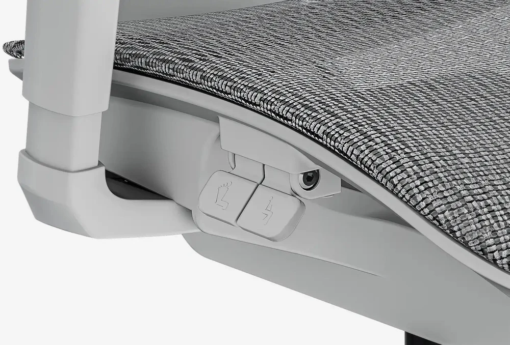 Žaidimų kėdė AndaSeat X-Air Pro XL, Pilka su melsvos-rožinės spalvos akcentais