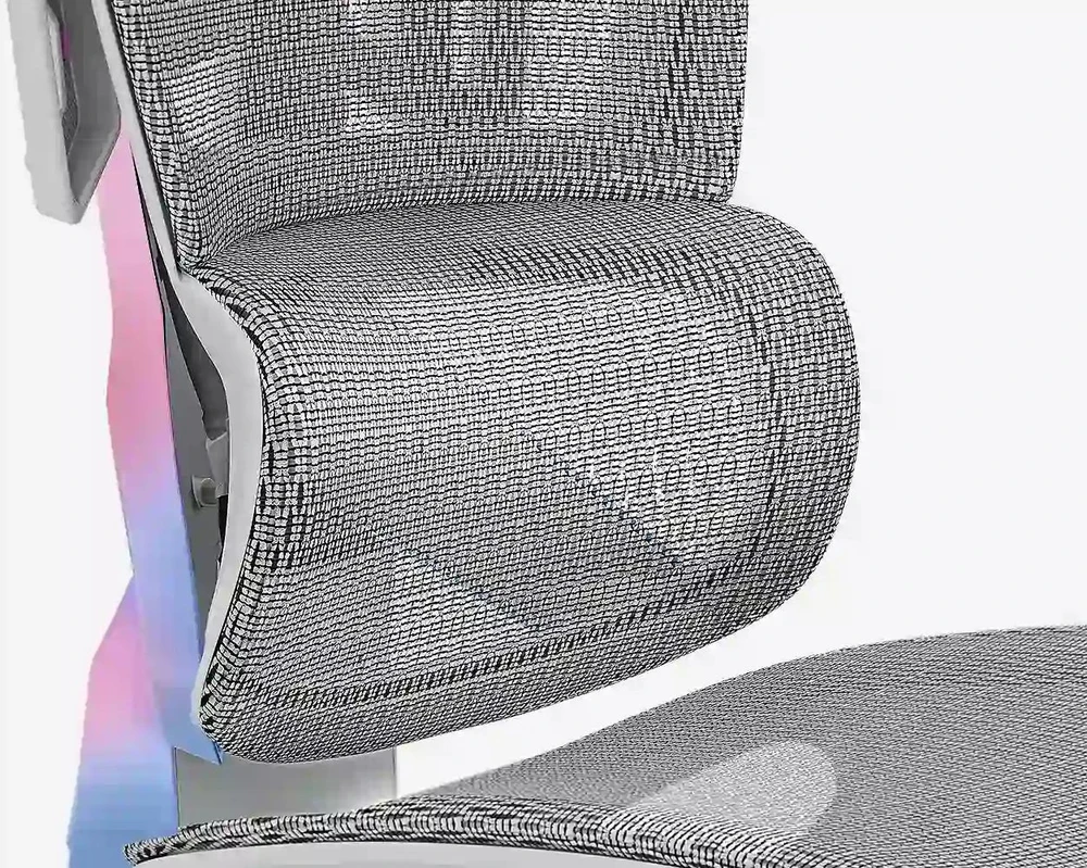Žaidimų kėdė AndaSeat X-Air Pro XL, Pilka su melsvos-rožinės spalvos akcentais