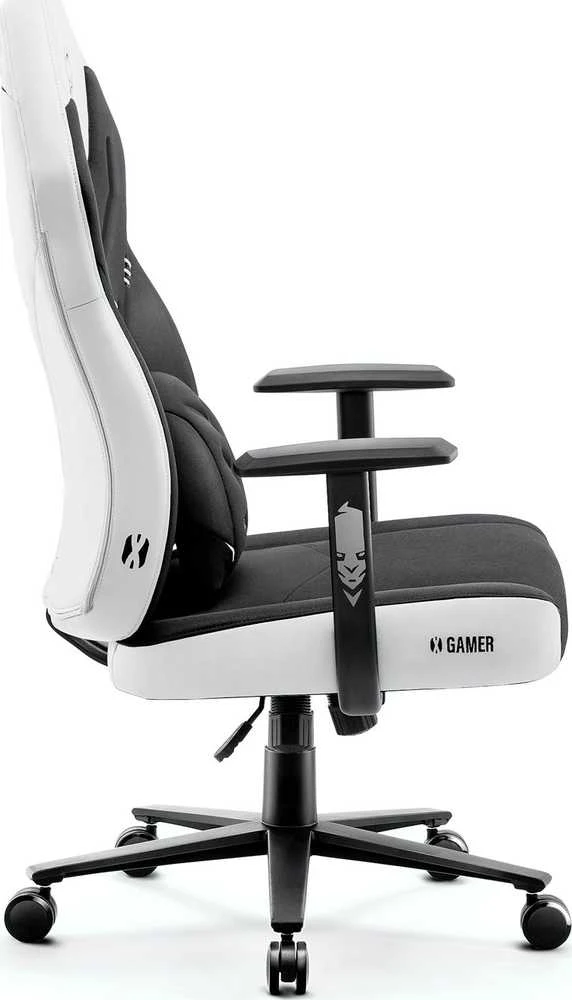 Žaidimų kėdė Diablo X-Gamer, Juodos/Baltos spalvos