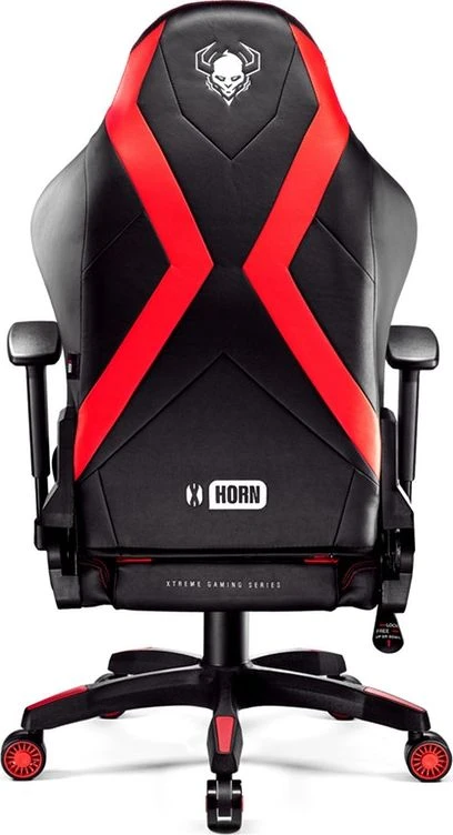 Žaidimų kėdė Diablo X-Horn 2.0 Gaming Chair Normal, Raudonos/Juodos spalvos