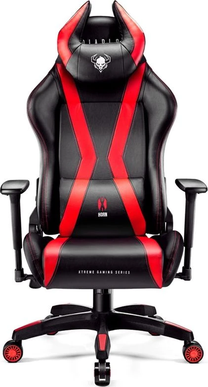 Žaidimų kėdė Diablo X-Horn 2.0 Gaming Chair Normal, Raudonos/Juodos spalvos