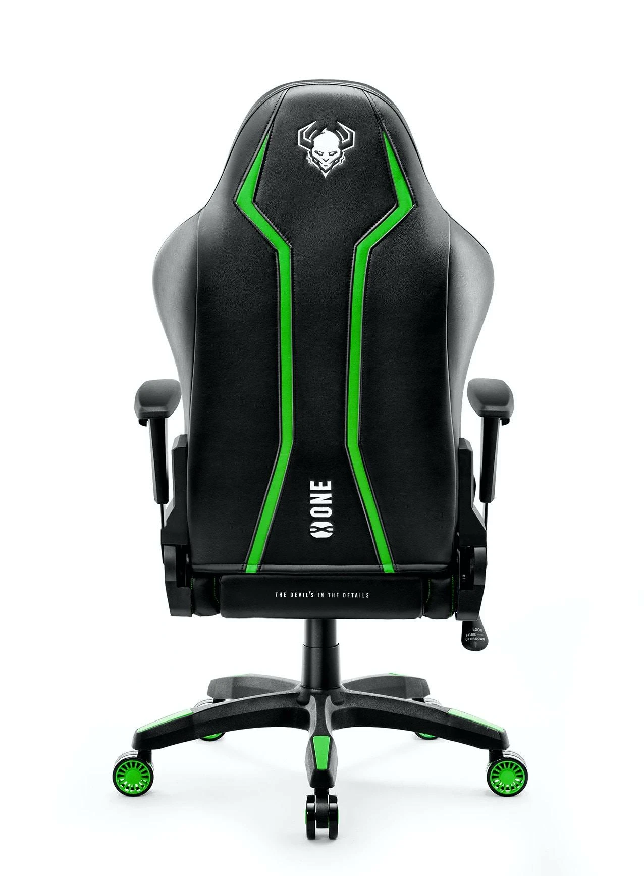 Diablo Chairs Žaidimų kėdė Diablo X-One 2.0 Gaming Chair Normal, Juoda-žalia