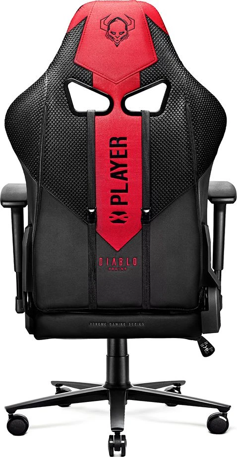 Diablo Chairs Žaidimų kėdė Diablo X-Player 2.0 Gaming Chair King Size, Juoda-raudona