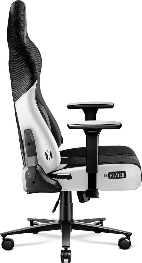 Žaidimų kėdė Diablo X-Player 2.0, spalva: juoda/balta, dydis: normalus