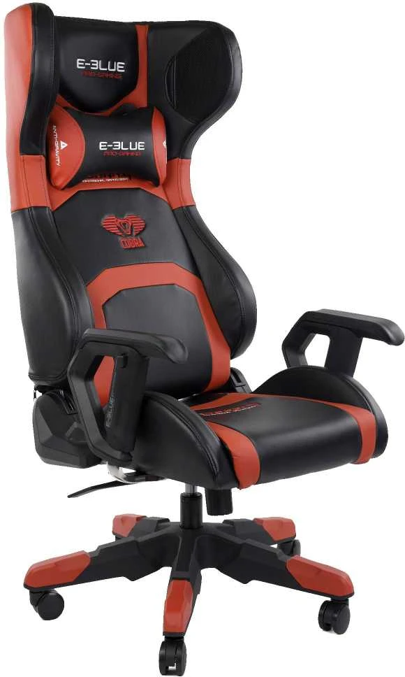 E-Blue Žaidimų kėdė E-Mėlyna Cobra Bluetooth Kolonėlė EEC310, Juoda-raudona
