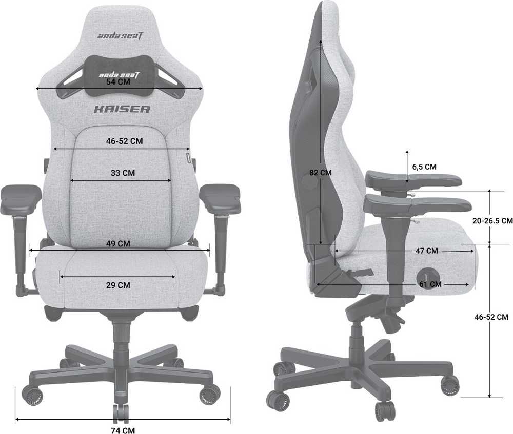 AndaSeat Anda Seat Kaiser 4 L skórzany bordinė