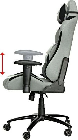 Red Fighter Žaidimų kėdė Raudona Fighter C3 Gaming Chair, Pilka
