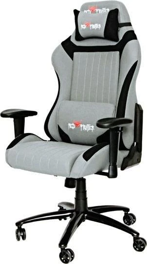 Red Fighter Žaidimų kėdė Raudona Fighter C3 Gaming Chair, Pilka