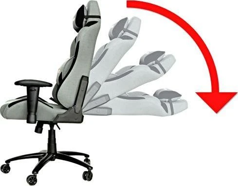 Red Fighter Žaidimų kėdė Raudona Fighter C3 Gaming Chair, Pilka