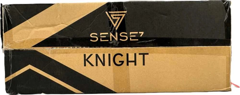 Žaidimų kėdė SENSE7 Knight, Raudona (odinė)