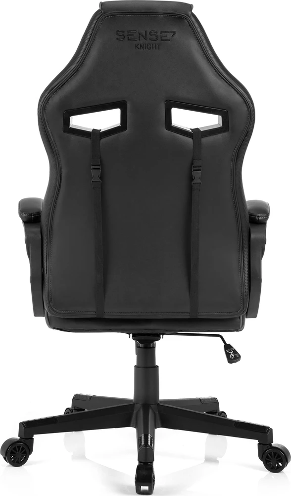 Žaidimų kėdė SENSE7 Knight, Pilka (odinė)