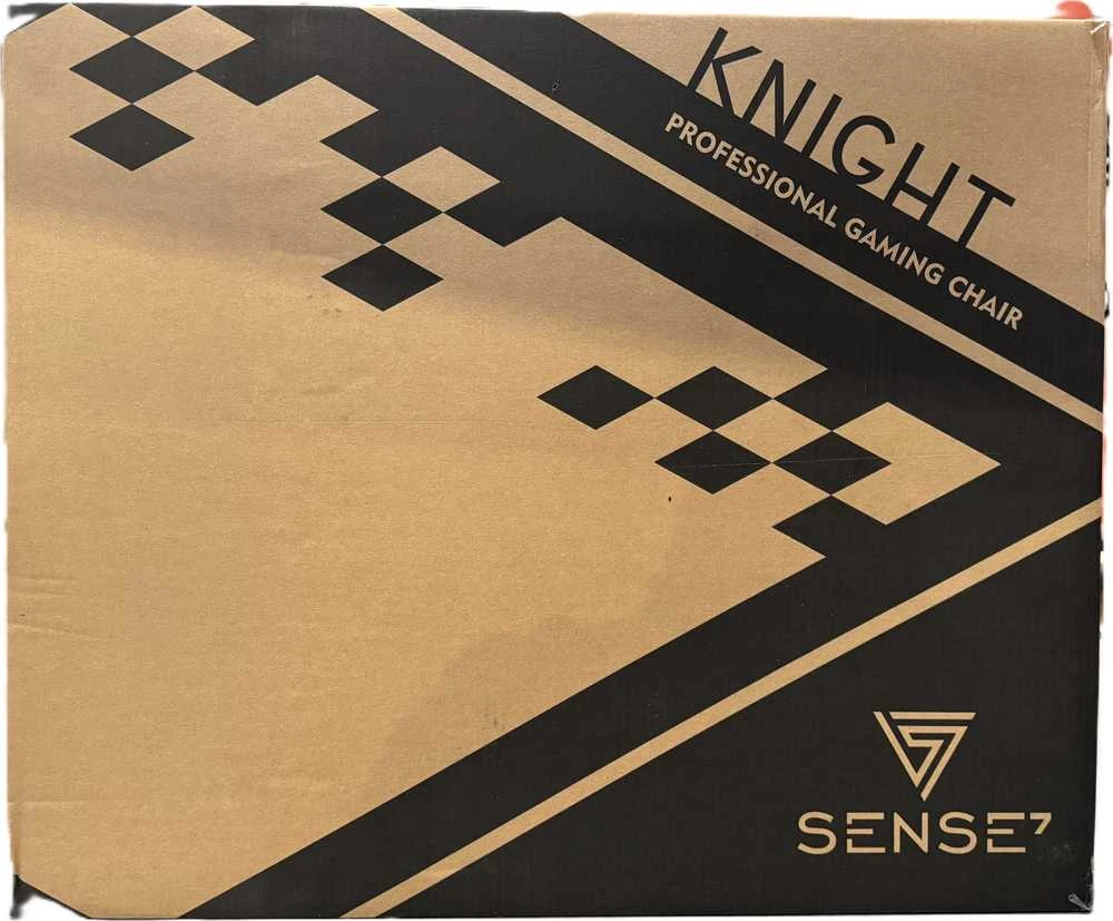 Žaidimų kėdė SENSE7 Knight, Pilka (odinė)