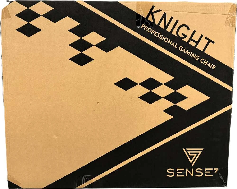 Žaidimų kėdė SENSE7 Knight, Mėlyna (odinė)