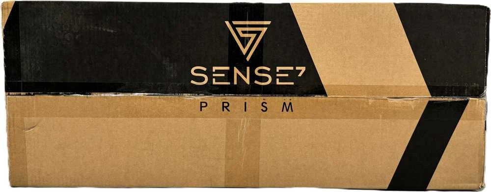 Žaidimų kėdė SENSE7 Prism, Juoda (odinė)