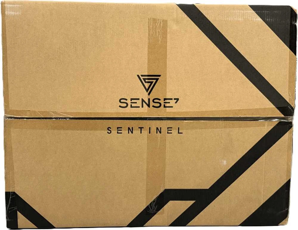 Žaidimų kėdė SENSE7 Sentinel, Raudona (medžiaginė)